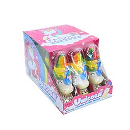 Kokos Unicorn Lollipop and Candy Powder 12ct Box